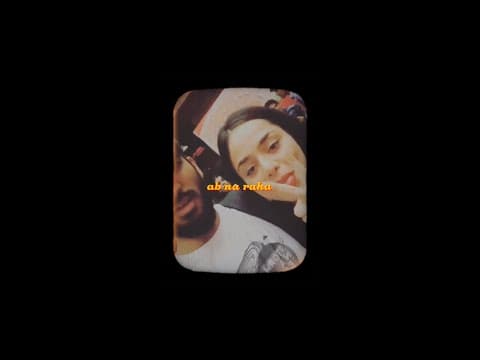 Abu Bakar Zahid, Anna Salman - ab na raha (Official Lyric Video)