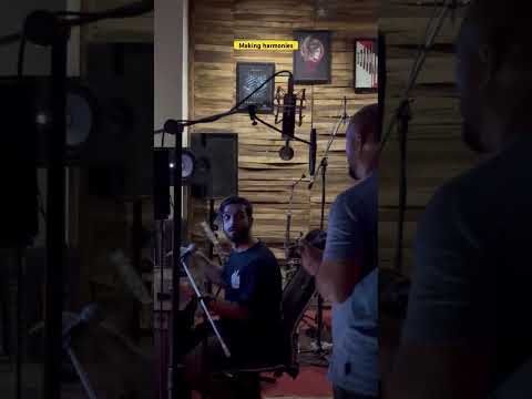 New single coming soon, making harmonies #abubakarzahid #music #musicproduction #song #studio