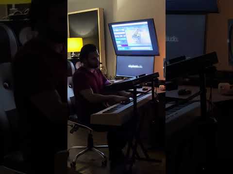 Piano piece from #lalaland just another day at the studio practicing my craft #abubakarzahid #music